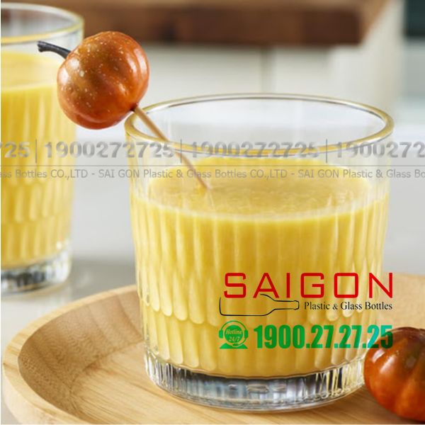 Pasabahce 1204322 - Ly Thủy Tinh Pasabahce Novalties Rain whiskey Glass 300ml | Nhập Khẩu Thổ Nhĩ Kỳ
