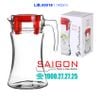 Pasabahce 43018 - Bình Nước Thủy Tinh Pasabahce Jud With Lid 1.400ml | Nhập Khẩu Thổ Nhĩ Kỳ