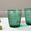 Deli DSKB172-1G - Ly Thủy Tinh Deli Beyond The Time Green Rock Glass 300ml | Thủy Tinh Cao Cấp