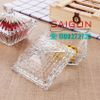 Deli TG1035-4.5 - Thố Mứt Thủy Tinh Deli Kim Tự Tháp Kim Cương | Thủy Tinh Cao Cấp