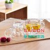 Deli DSZB231 - Ly Thủy Tinh Deli Mug Tea 180ml | Thủy Tinh Cao Cấp