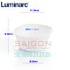 Luminarc N3295 - Khay Nướng Thủy Tinh Luminarc Smart Cuisine Tròn 11cm | Thủy Tinh Trắng sữa Cao cấp , Nhập Khẩu Pháp