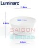 Luminarc N3295 - Khay Nướng Thủy Tinh Luminarc Smart Cuisine Tròn 11cm | Thủy Tinh Trắng sữa Cao cấp , Nhập Khẩu Pháp