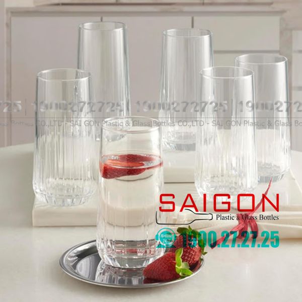 Pasabahce 1109511 - Ly Thủy Tinh Pasabahce Nova Long Drink Glass 360ml | Nhập Khẩu Thổ Nhĩ Kỳ