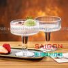 INS JYBDL-2 - Ly Thủy Tinh Có Chân Strip Cocktail Glass 170ml | Thủy Tinh Cao Cấp