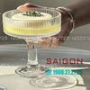 INS JYBDL-2 - Ly Thủy Tinh Có Chân Strip Cocktail Glass 170ml | Thủy Tinh Cao Cấp