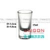 King Dealay JX5020 - Ly Thủy Tinh King Dealay Shot 15ml | Thủy tinh Cao Cấp