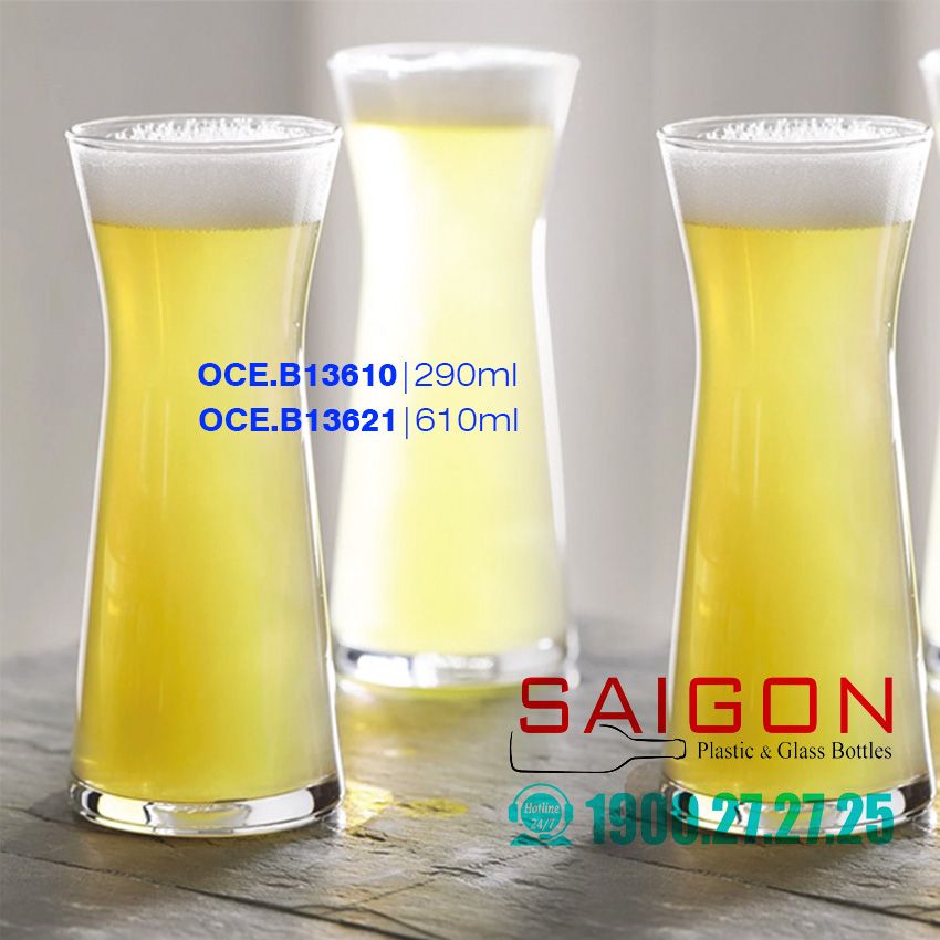 Ocean B13621 Bình Rót Thủy Tinh Ocean Tempo Carafe 610ml Chai Lọ