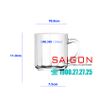 Union 345 - Ly Thủy Tinh Sọc Có Quai Union Tea Cup Stripes Glass 295ml | Nhập Khẩu Thái Lan