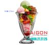 Pasabahce 51118 -  Ly Kem Thủy Tinh Pasabahce Arctic Ice Cream 275ml | Nhập Khẩu Thổ Nhĩ Kỳ