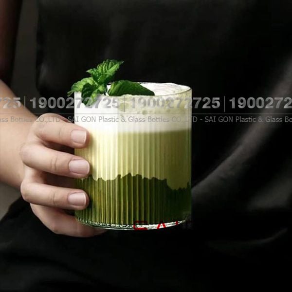 Ocean B24608 - Ly Thủy Tinh Ocean Pulse Rock Glass 235ml | Nhập Khẩu Thái Lan