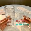 Deli TY5901-1 - Ly Thủy Tinh Deli Studio Stack Rock Glass 300ml | Thủy Tinh Cao Cấp