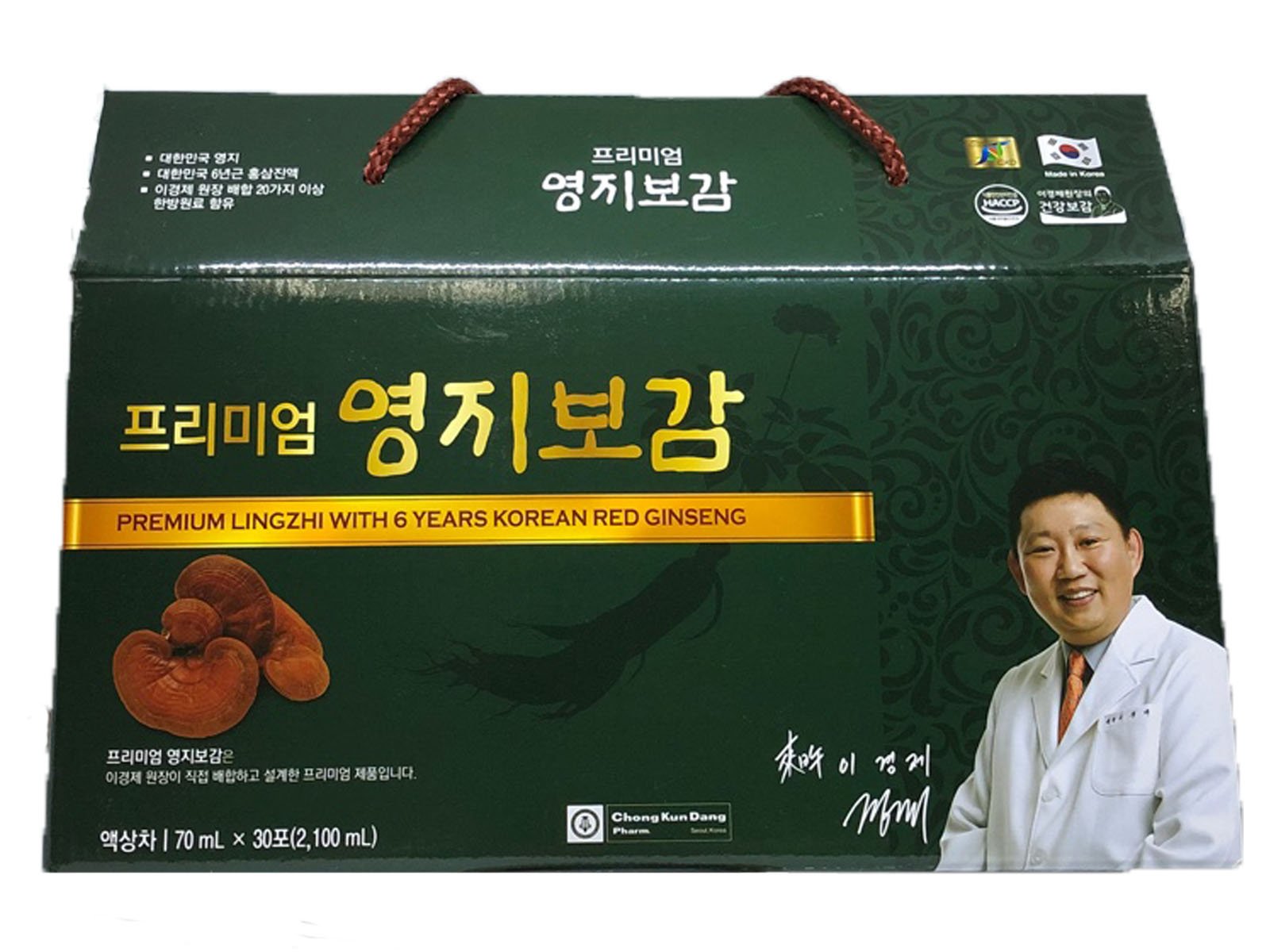 Premium Lingzhi With 6 Years Korean Red Ginseng – Ckdpharm