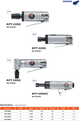 Máy mài đầu trụ khí nén Kawasaki KPT-22DG