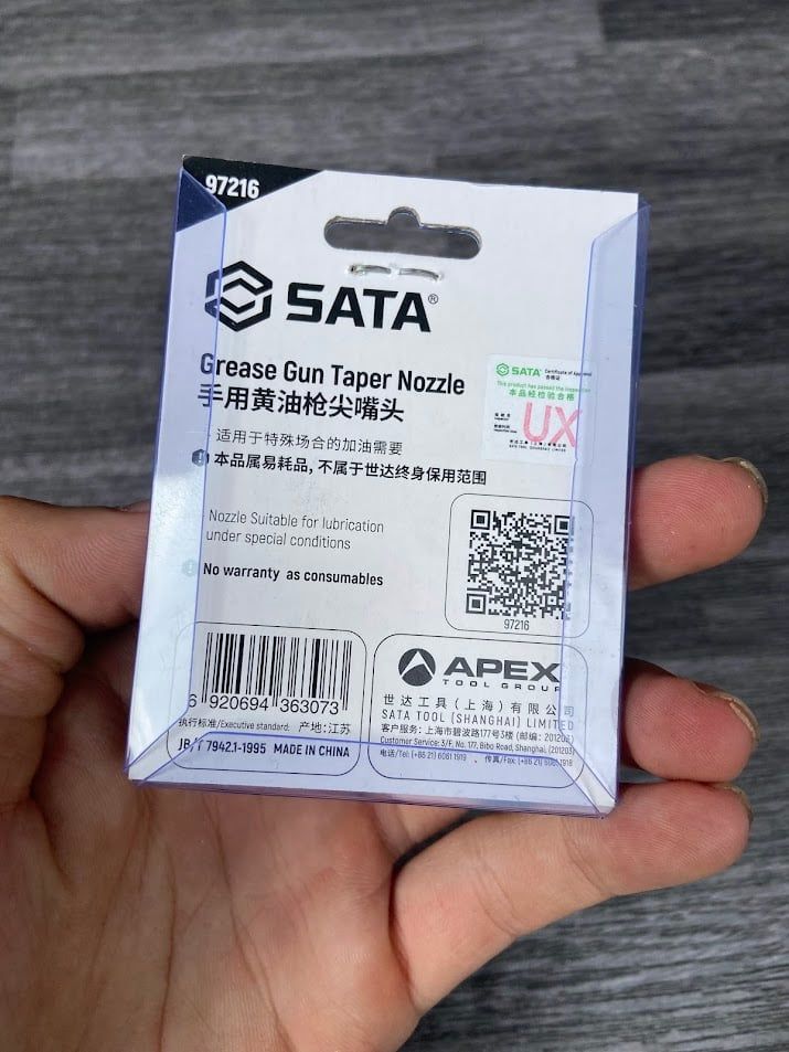 Vòi phun súng bơm mỡ SATA 97216