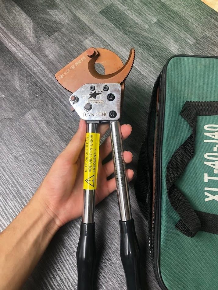 Kéo cắt cáp nhông 40mm TNP XLT-40-J40
