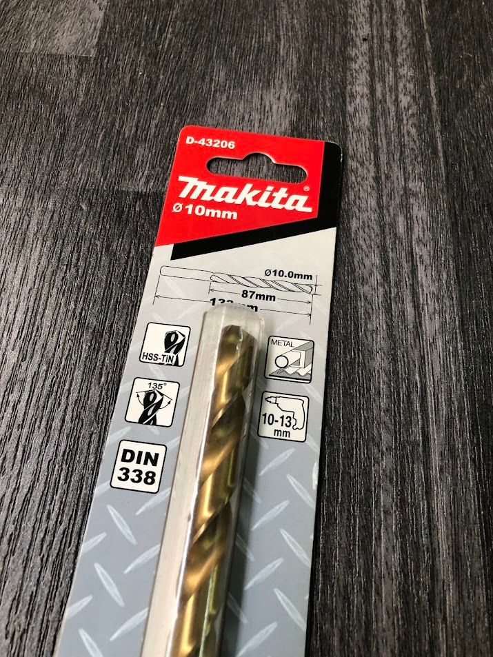 MŨI KHOAN KIM LOẠI HSS-TIN 1CÁI 10X133MM Makita D-43206