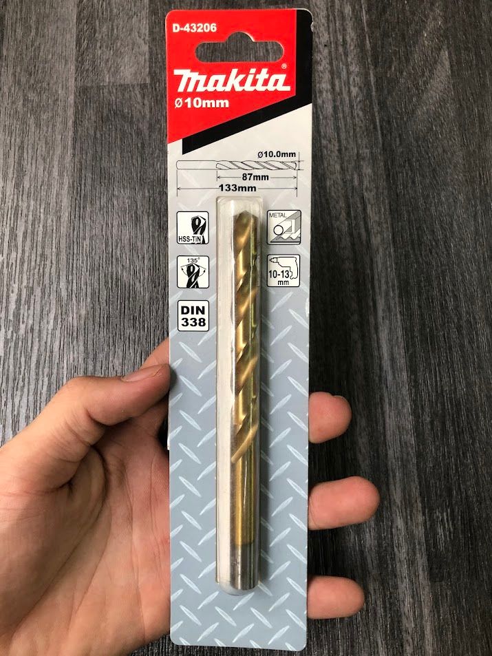 MŨI KHOAN KIM LOẠI HSS-TIN 1CÁI 10X133MM Makita D-43206