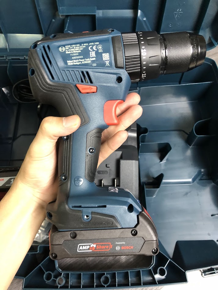 Máy Khoan Động Lực Dùng Pin 18V Bosch GSB 18V-50 (06019H5100)