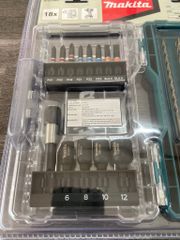 BỘ MŨI KHOAN VÀ MŨI VÍT(18 CÁI) Makita E-07082