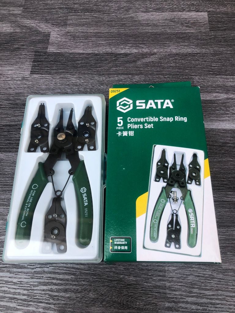 Bộ kiềm mở phe 5 chi tiết Sata 09251