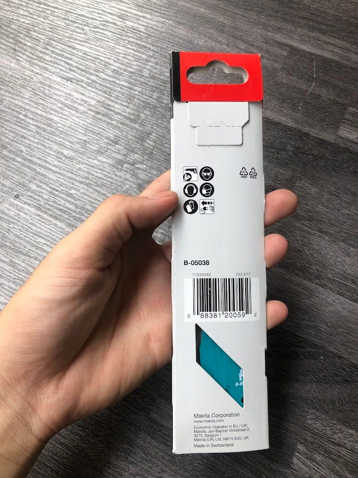 BỘ LƯỠI CƯA KIẾM CHO KIM LOẠI 152MM Makita B-05038