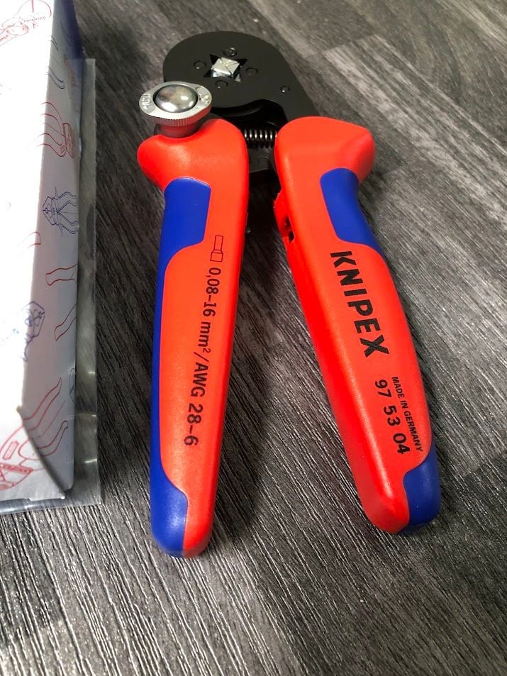 Kìm Bấm Cos Pin Rỗng Wire Ferrules Knipex 97 53 04