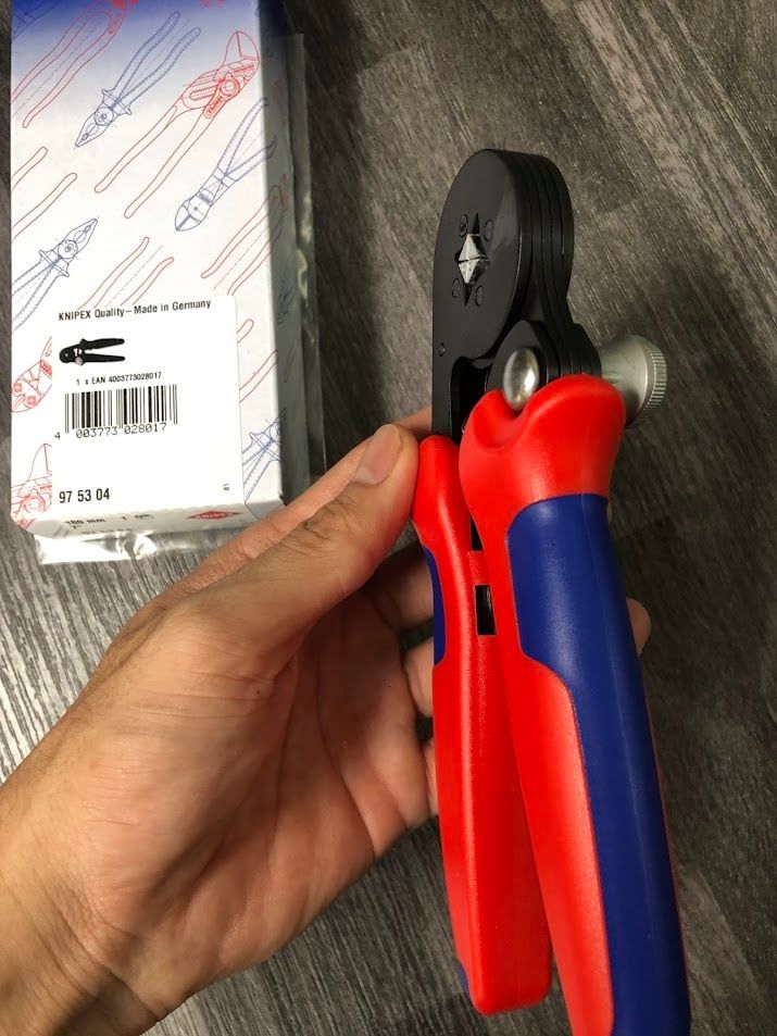 Kìm Bấm Cos Pin Rỗng Wire Ferrules Knipex 97 53 04