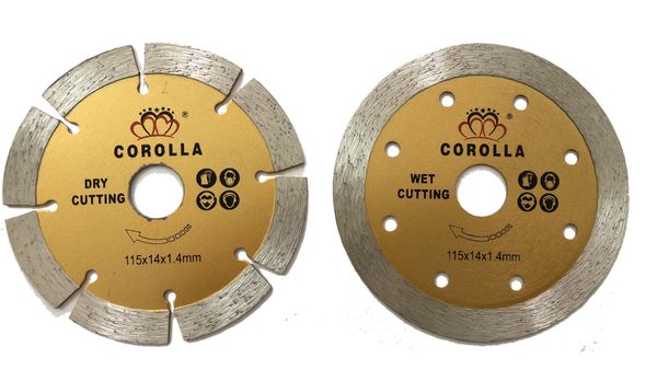 LƯỠI CẮT GẠCH- ĐÁ COROLLA LIỀN 114MM CRL-2334L