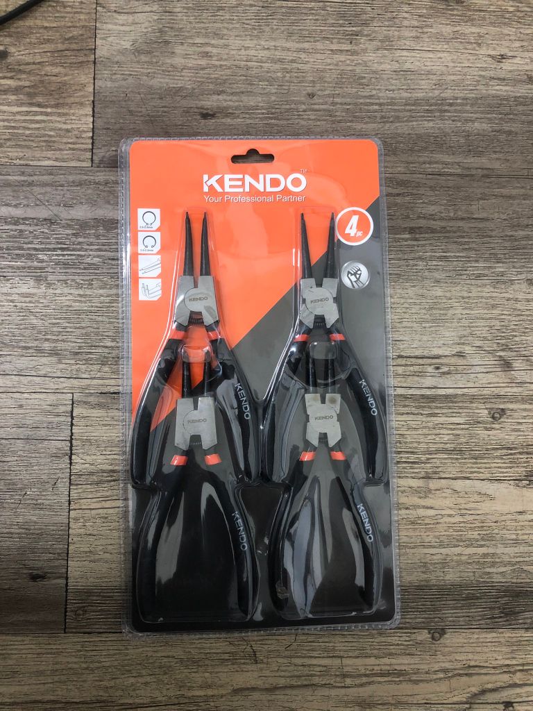 Bộ kìm mở phe 4 cái chuyên nghiệp 7 inch 180mm  Kendo - 11510