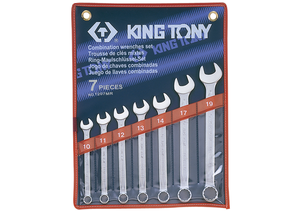 10-19mm bộ vòng miệng 7 cái hệ mét Kingtony 1207MR