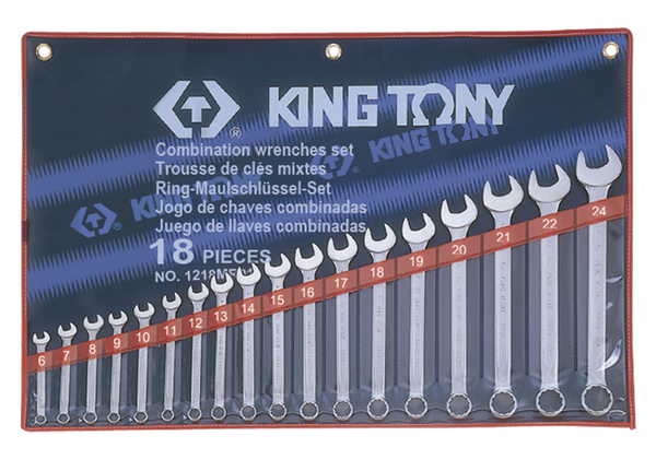 6 - 24mm Bộ vòng miệng 18 chi tiết Kingtony 1218MR01