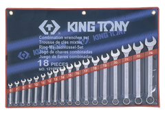 6 - 24mm Bộ vòng miệng 18 chi tiết Kingtony 1218MR01