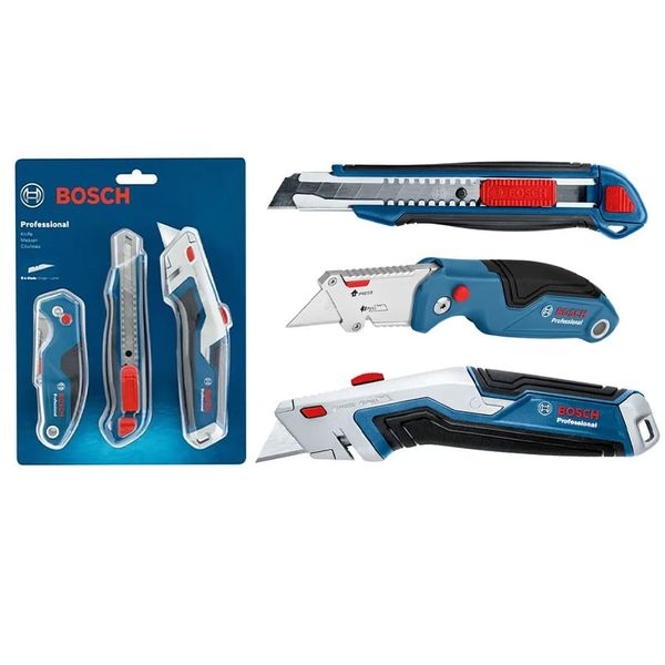 Bộ dao đa năng 3 món Bosch 1600A027M4