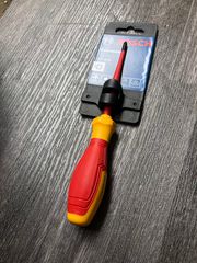 Tua vít cách điện VDE đầu chữ thập PH1 Bosch 1600A02NB8