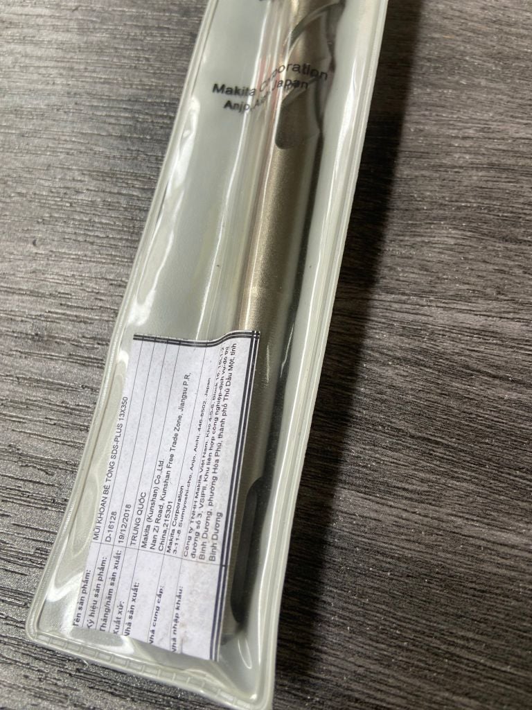MŨI KHOAN BÊ TÔNG SDS-PLUS 13X350MM Makita D-16128