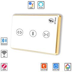 Công tắc thông minh EIT Smart điều khiển rèm, cửa cuốn kết nối Wifi/Zigbee ESW1801ZW (Trắng)