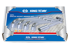 6-32mm bộ ống tuýp 26 cái hệ mét Kingtony 1826MR