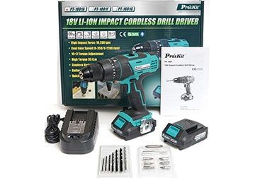 18V Máy khoan vặn vít dùng pin Proskit PT-1801F