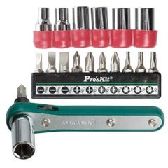 Bộ vít vặn ratchet 17 chi tiết Pro'skit 1PK-202A