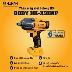 Thân máy siết bulong X9 *Lực Hukan BODY
X9 IMP