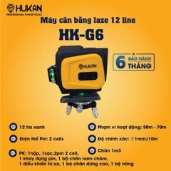 Máy cân bằng laser 12 line Hukan HK-G6