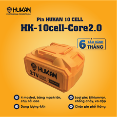 Pin 10Cells Hukan HK-10cell-Core2.0