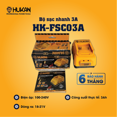 Bộ sạc nhanh 3A Hukan HK-FSC03A