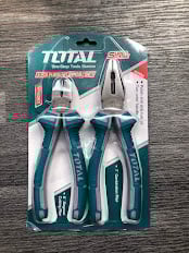 Bộ 2 kềm răng 7 inch và kềm cắt 6 inch Total THT1K0201