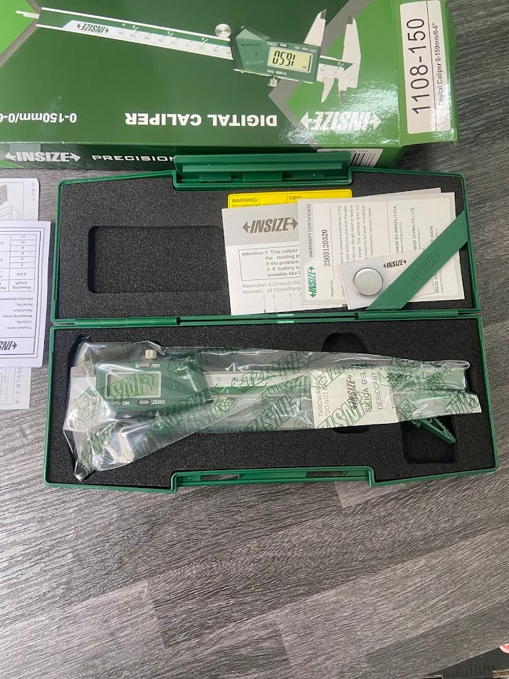Thước kẹp điện tử Insize 1108-150, 0-150mm,/0.01mm