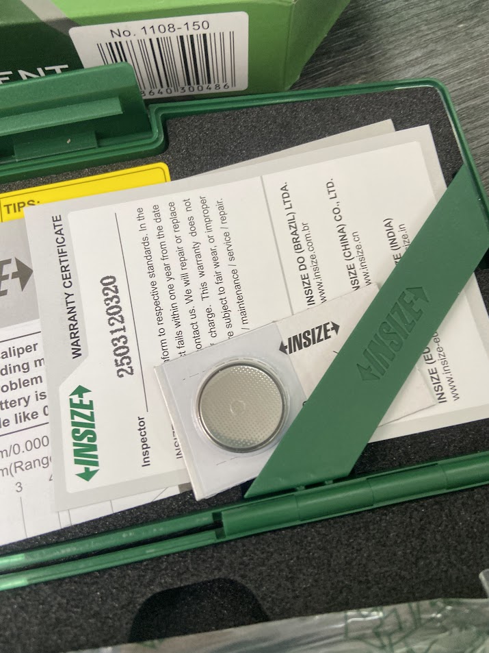 Thước kẹp điện tử Insize 1108-150, 0-150mm,/0.01mm