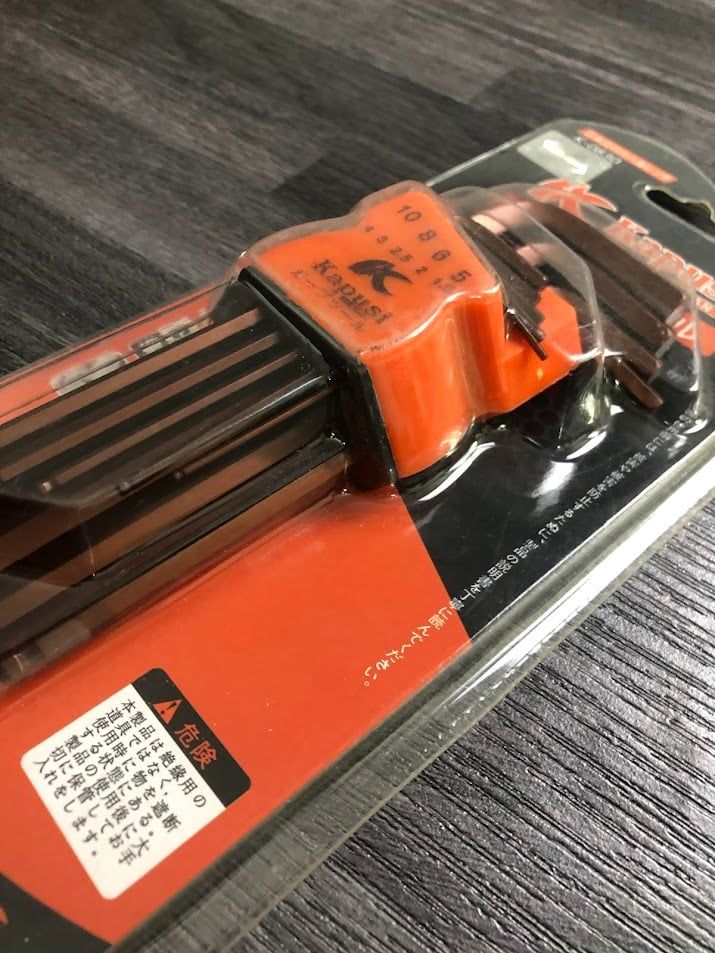 1.5-10mm Bộ lục giác đầu bi 9 cây Kapusi K-0830