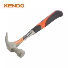 Búa nhổ đinh nguyên khối 450g/16oz tay cầm bọc nhựa Kendo - 25151