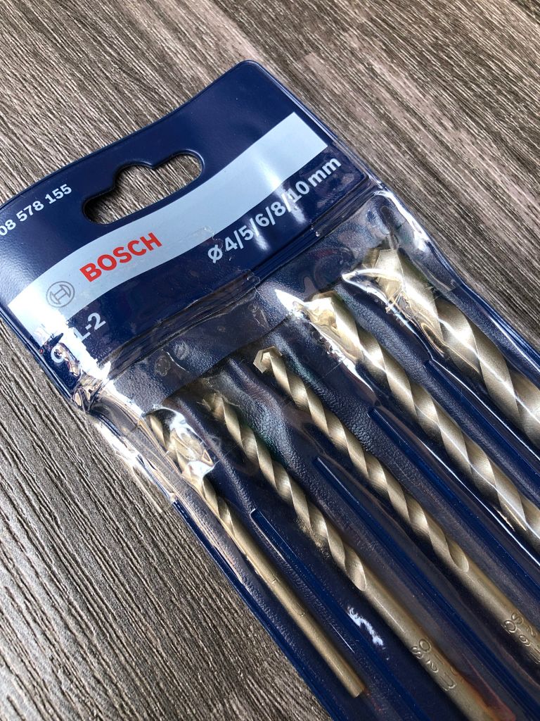4-10mm Bộ mũi khoan tường 5 chi tiết Bosch 2608578155